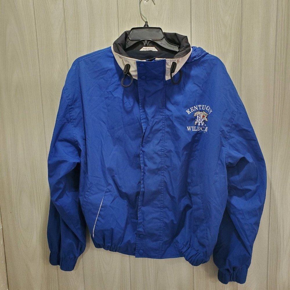 Kentucky Wildcats Men's Blue Windbreaker Jacket